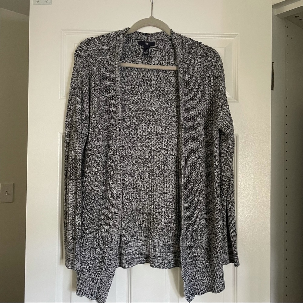 GAP Black & White Cardigan